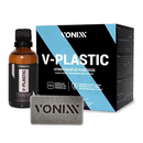 Kit Restauração e Proteção de Plásticos Vonixx - Revelax + V-Plastic + Luva + Flanela
