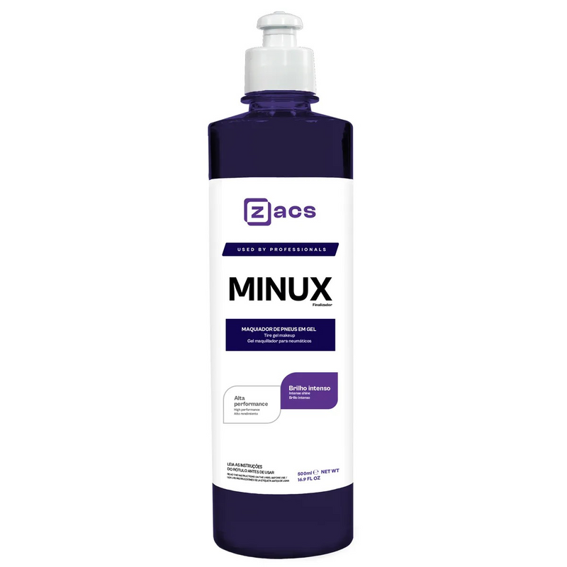 MINUX Maquiador de Pneus em Gel Zacs (500ml)