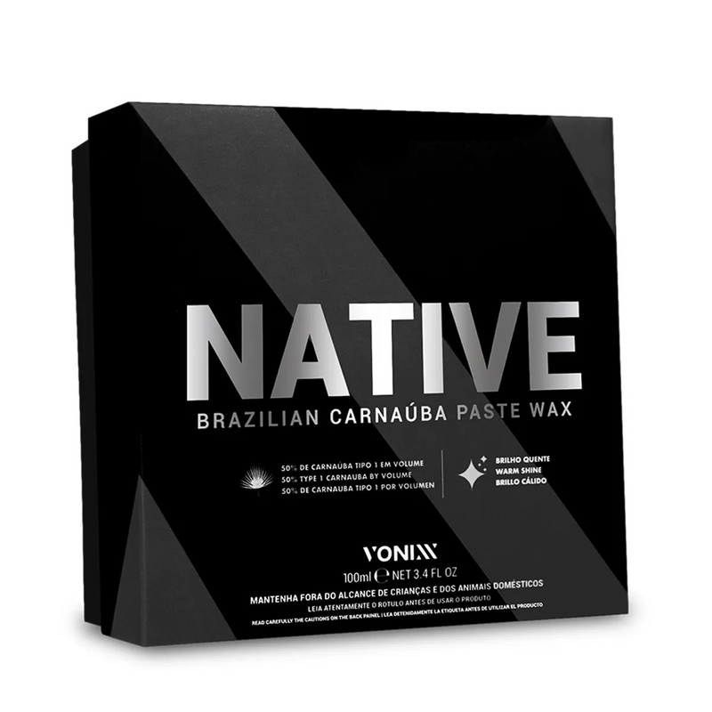 Kit Cera de Carnaúba Native Vonixx