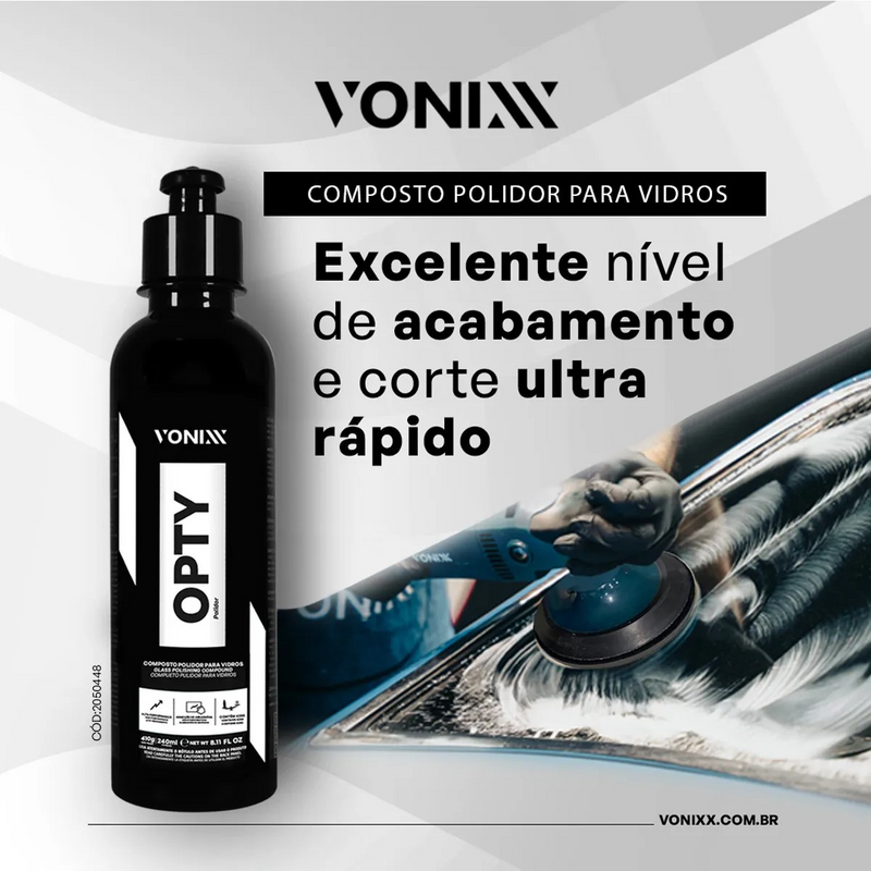 Kit para Remoção de Marcas Dágua Vonixx (OPTY + Escova Remoção)