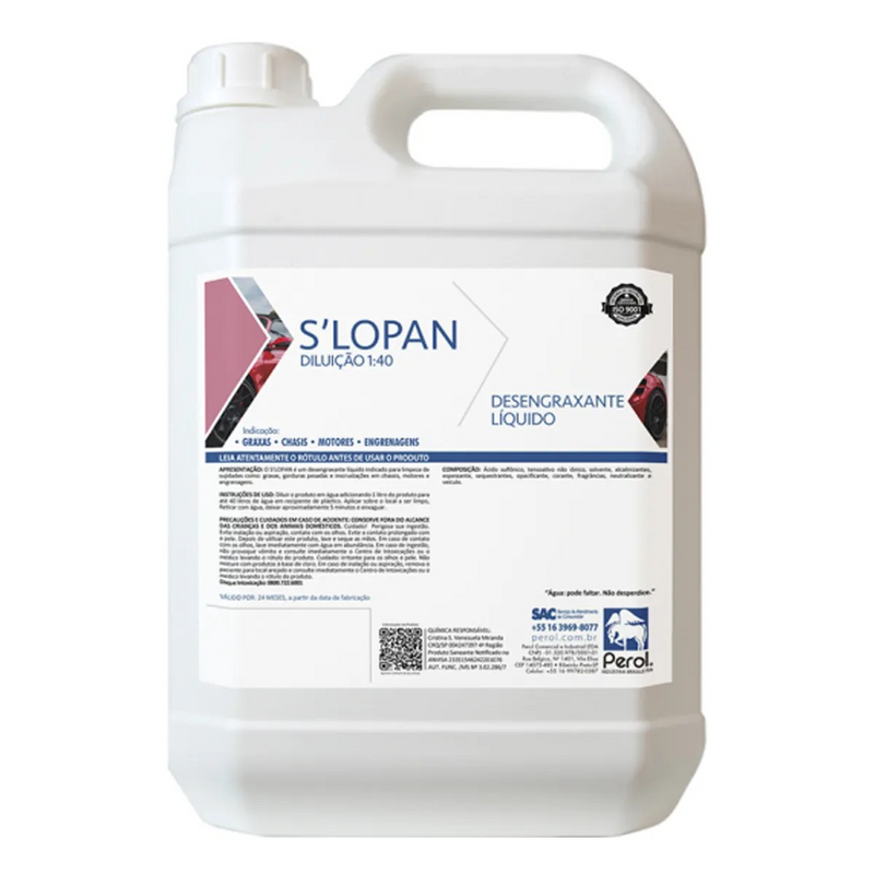 S'LOPAN Desengraxante Líquido Perol (5 Litros)