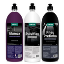 Kit para Limpeza e Proteção de Rodas e Caixa de Rodas e Pneus Vintex