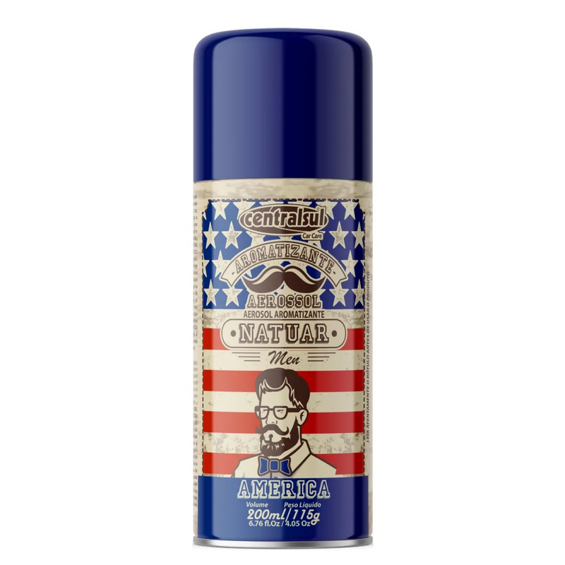 Aromatizante Aerossol Men America - Centralsul (200ml)